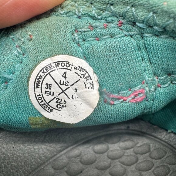 Keen Kids Newport H2 Sandals Size 4 Blue Outdoors Waterproof Strappy Textile - Picture 5 of 15